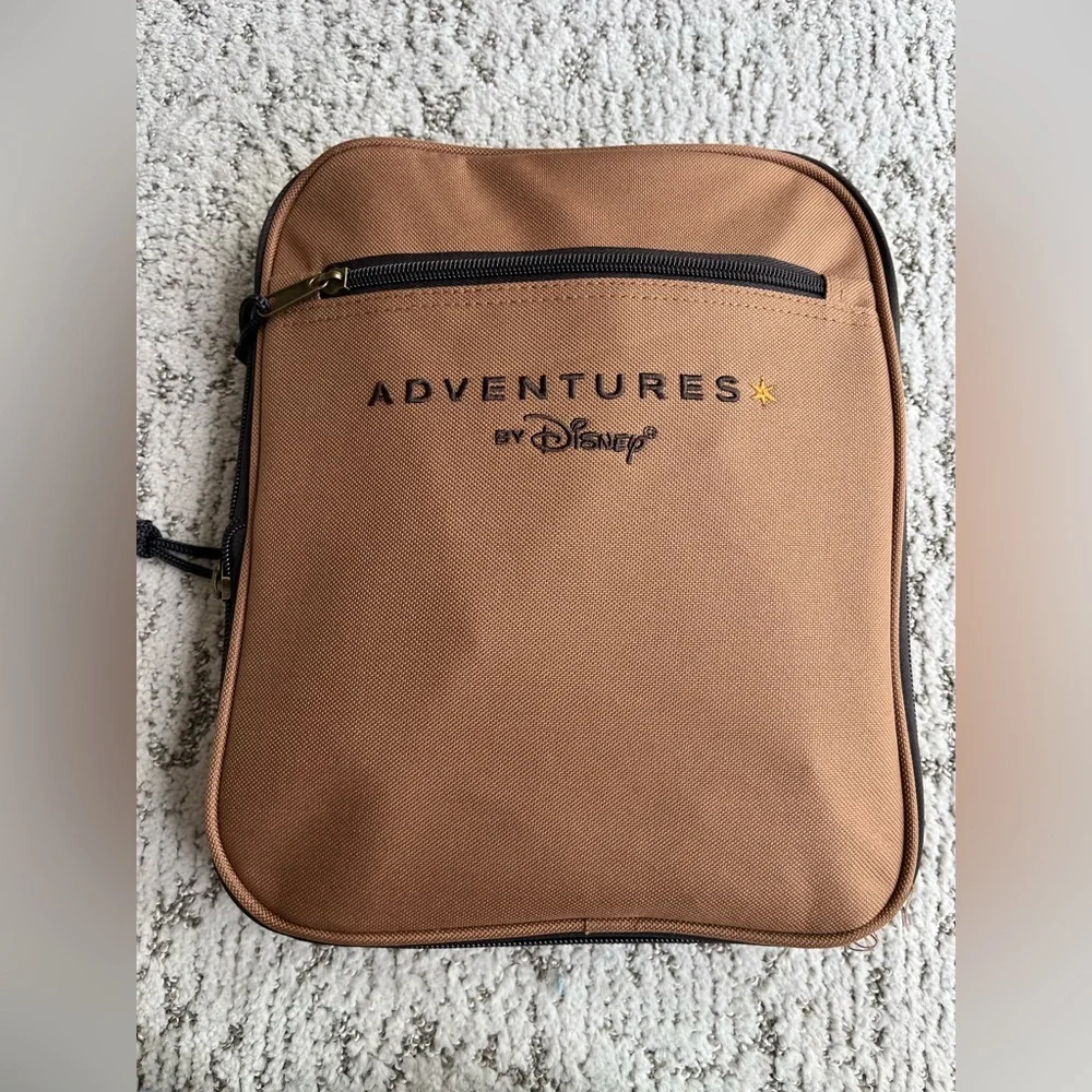 Disney Adventures foldable duffle bag. Brown